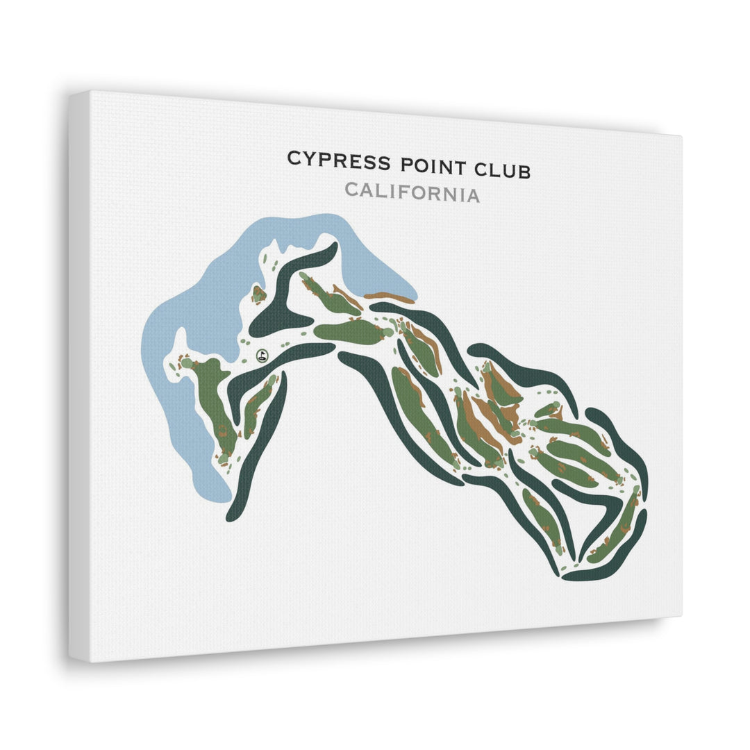 Cypress Point Golf Club, California - Printed Golf Courses