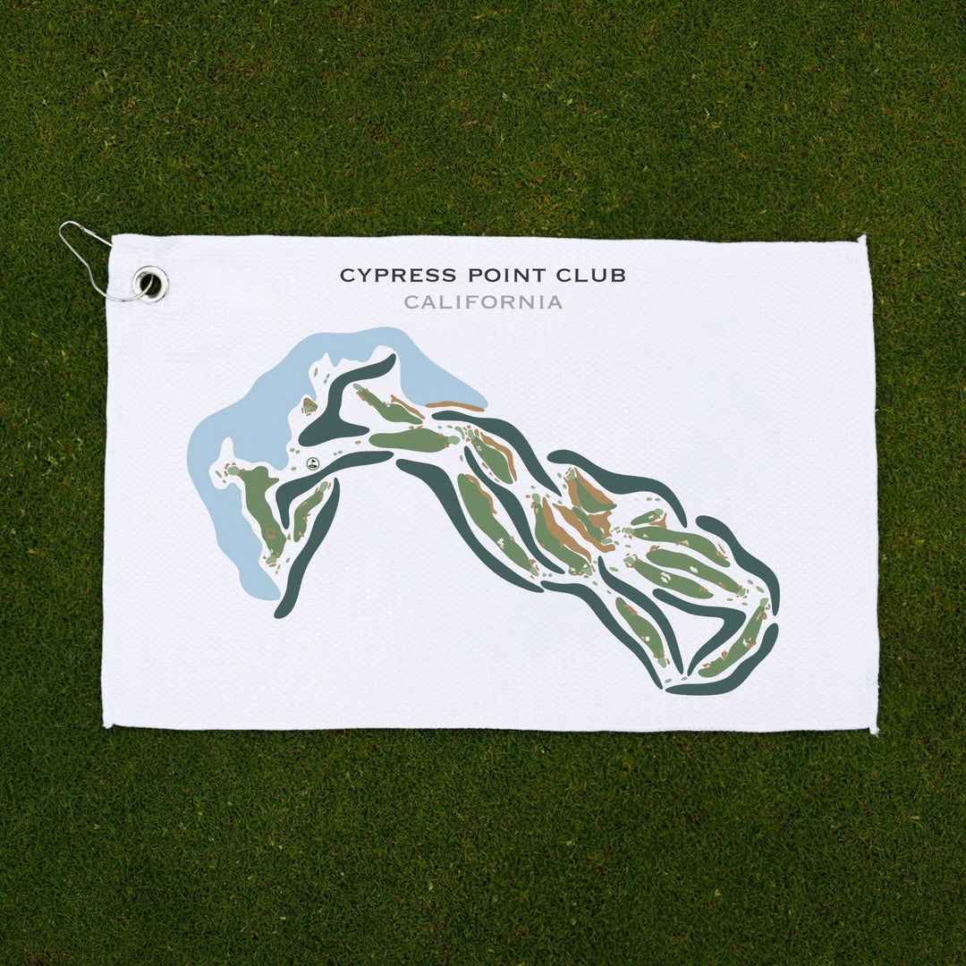 Cypress Point Golf Course, California - Printed Golf Courses