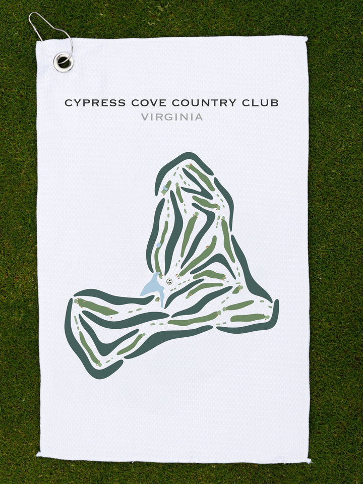 Cypress Cove Country Club, Virginia - Printed Golf Courses