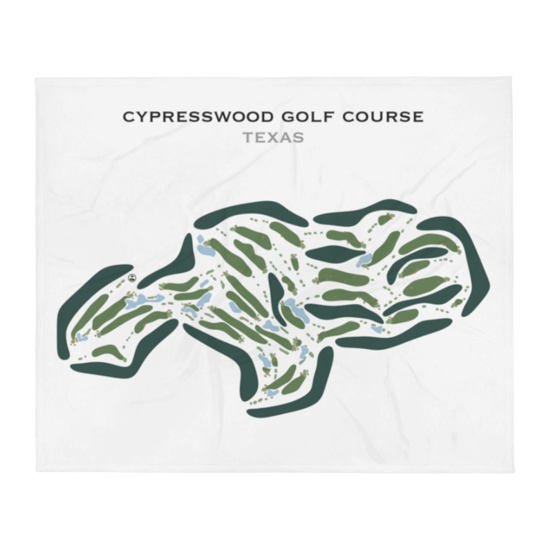 Cypresswood Golf Course, Texas - Printed Golf Course