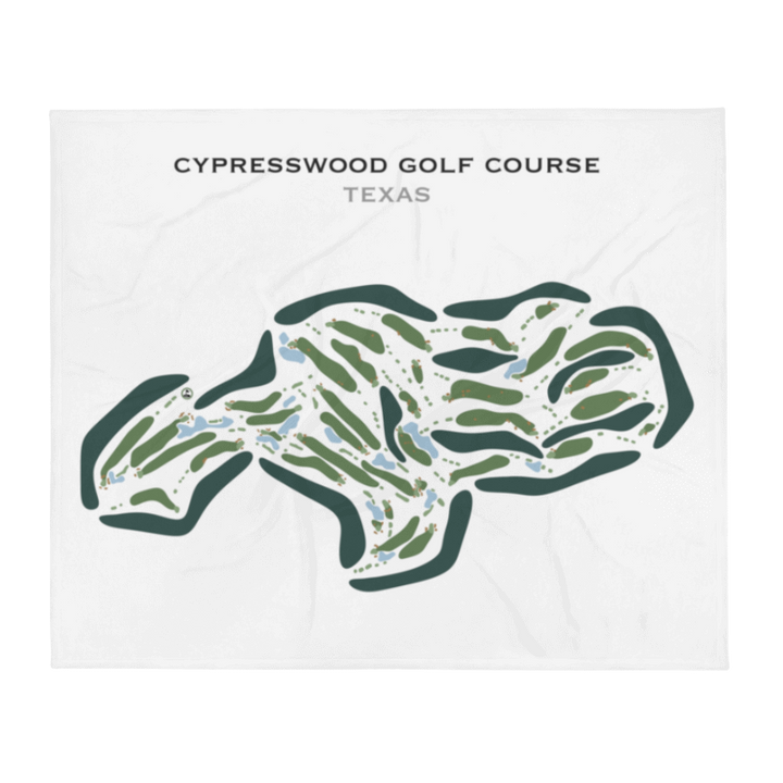 Cypresswood Golf Course, Texas - Printed Golf Course