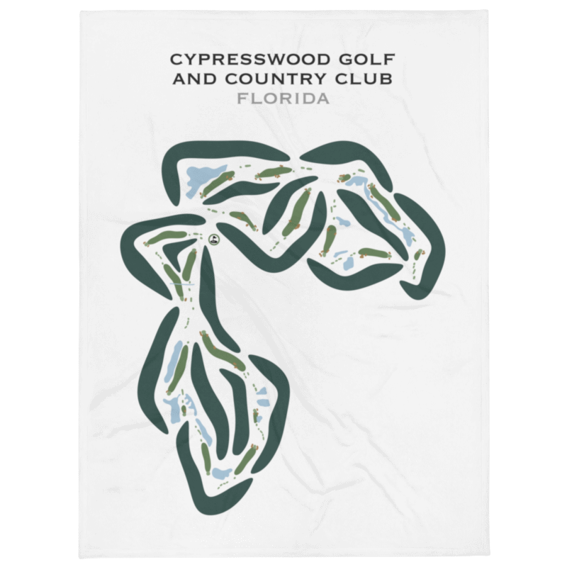 Cypresswood Golf & Country Club, Florida - Printed Golf Courses