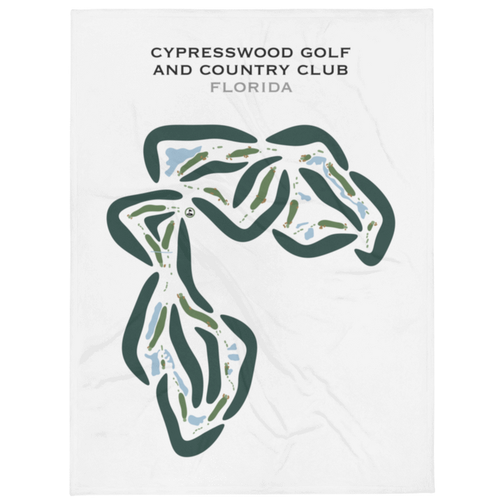 Cypresswood Golf & Country Club, Florida - Printed Golf Courses