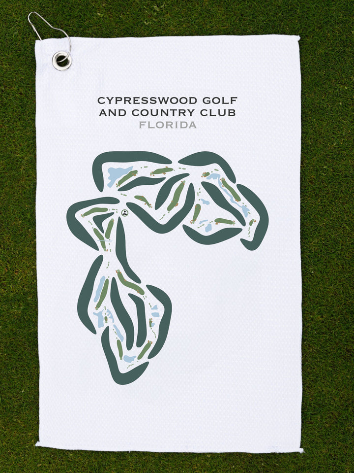 Cypresswood Golf & Country Club, Florida - Printed Golf Courses