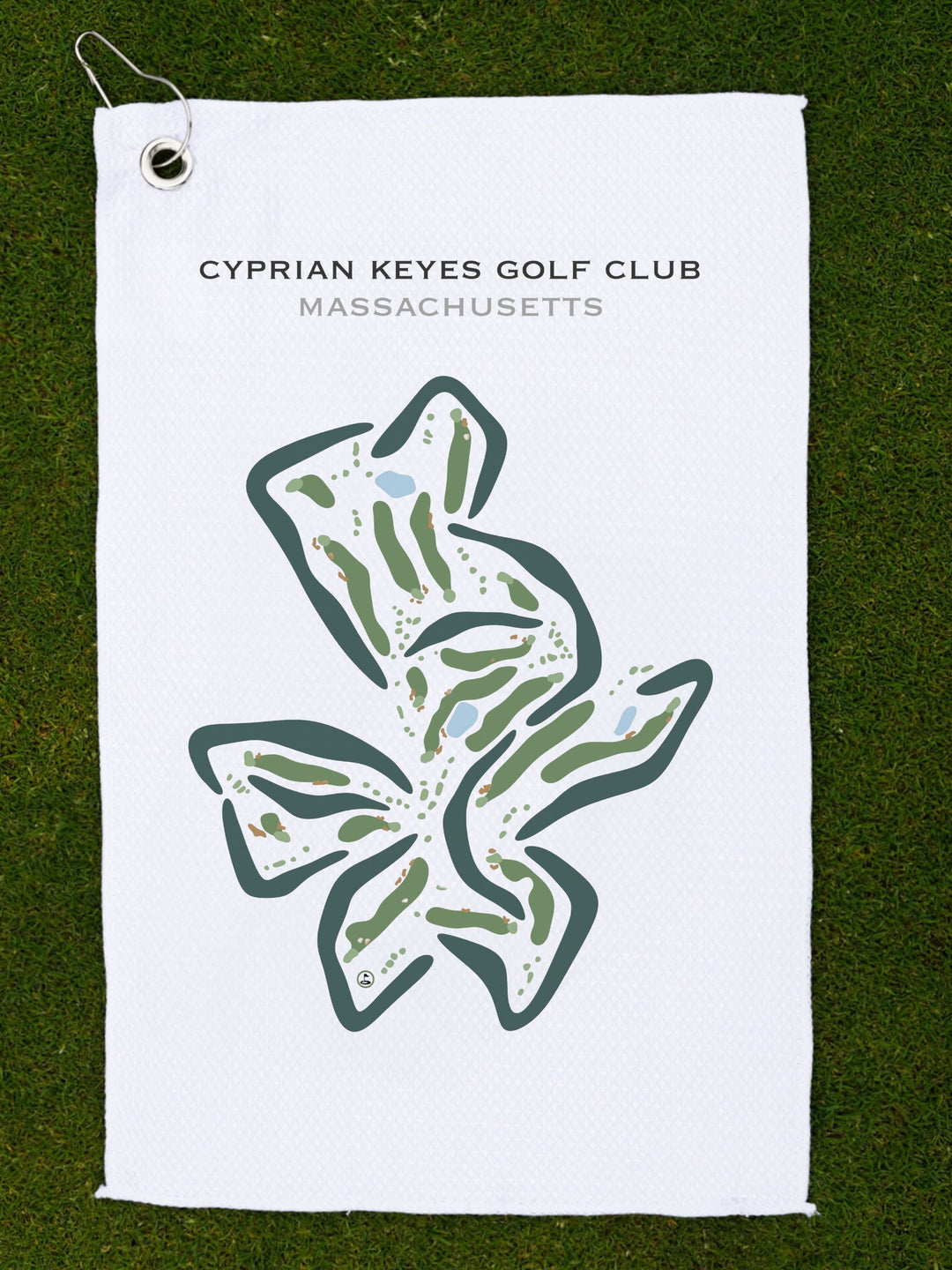 Cyprian Keyes Golf Club, Massachusetts - Printed Golf Courses