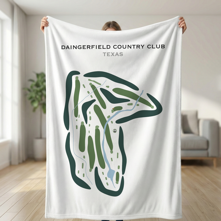 Daingerfield Country Club, Texas - Printed Golf Courses