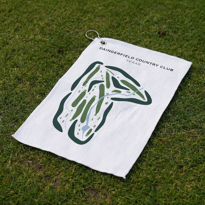 Daingerfield Country Club, Texas - Printed Golf Courses
