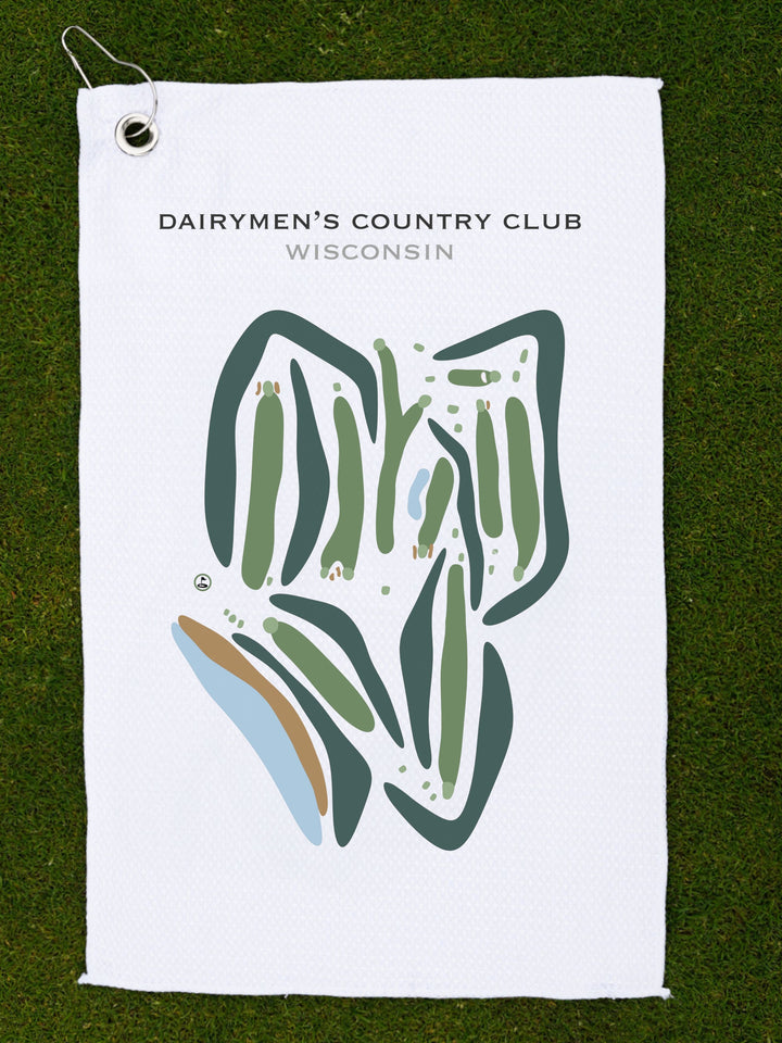 Dairymen's Country Club, Wisconsin - Printed Golf Courses