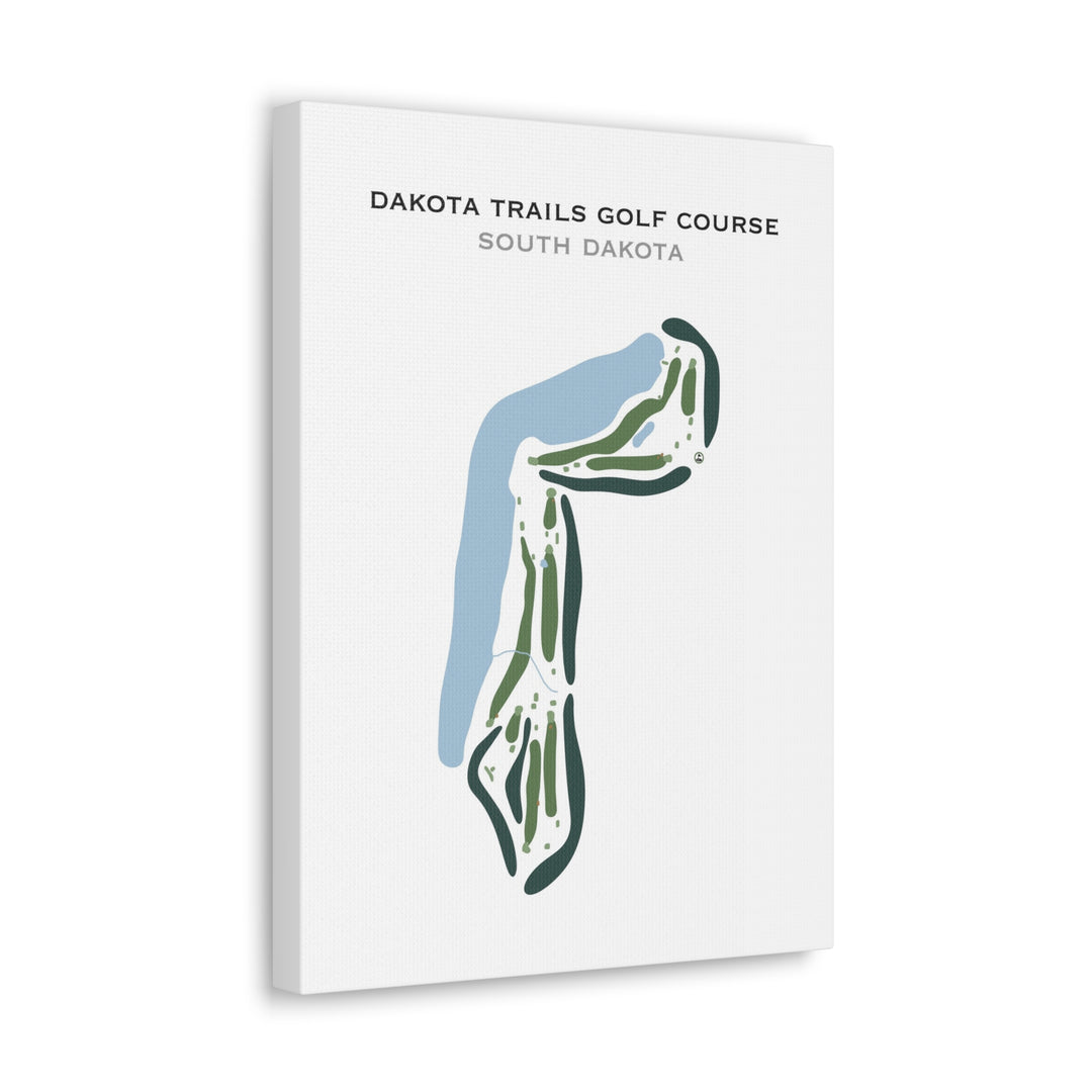 Dakota Trails Golf Course, South Dakota - Printed Golf Courses