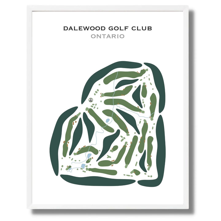 Dalewood Golf Club, Ontario, Canada - Printed Golf Courses