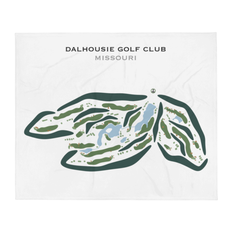 Dalhousie Golf Club, Missouri - Printed Golf Courses