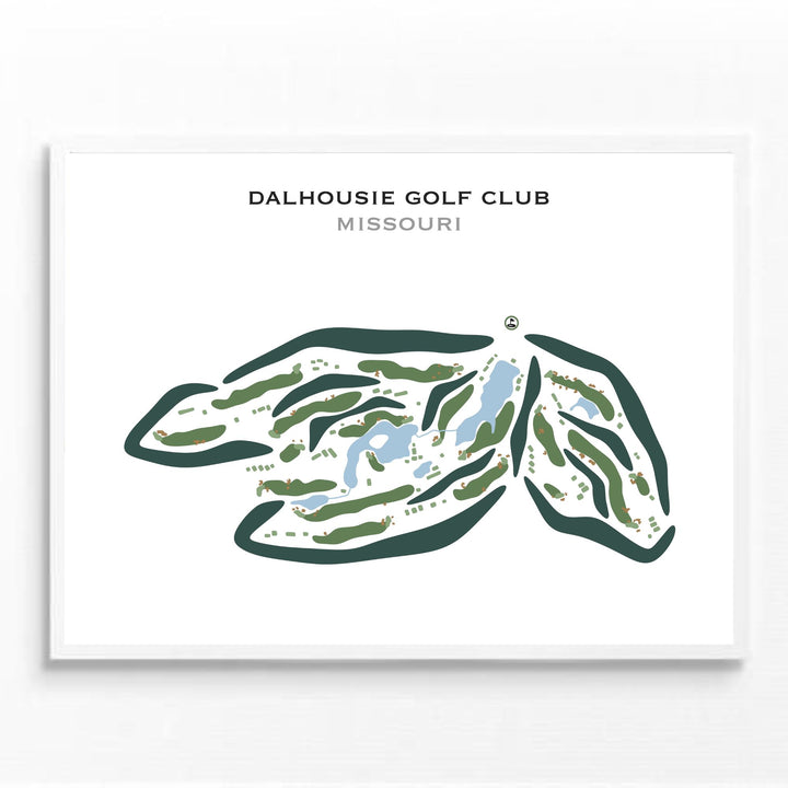 Dalhousie Golf Club, Missouri - Printed Golf Courses