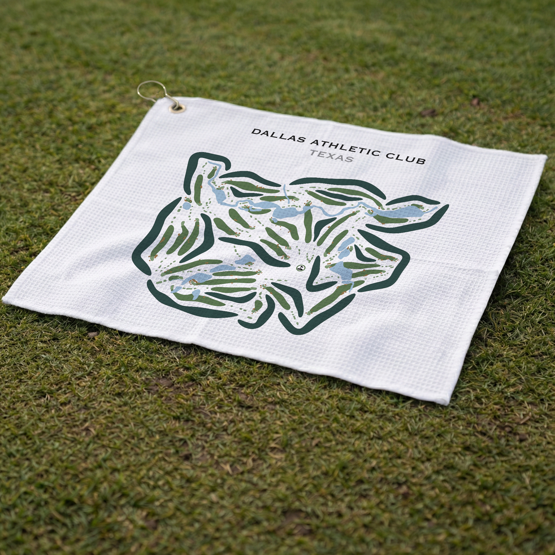 Dallas Athletic Club, Texas - Printed Golf Courses