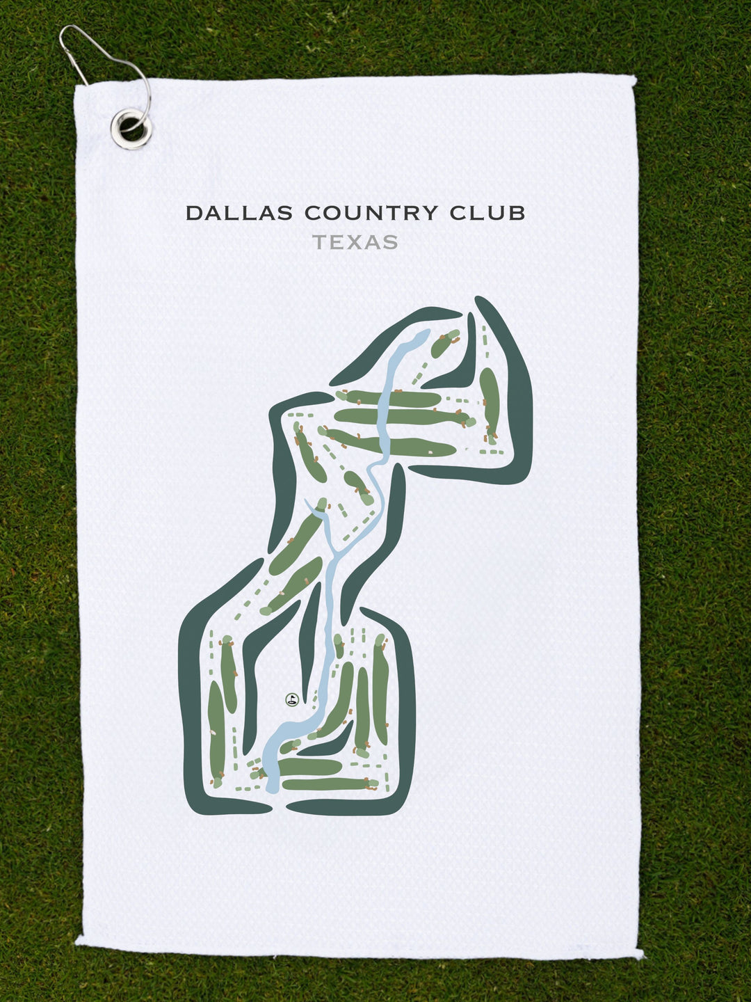 Dallas Country Club - Highland Park, Texas - Printed Golf Courses