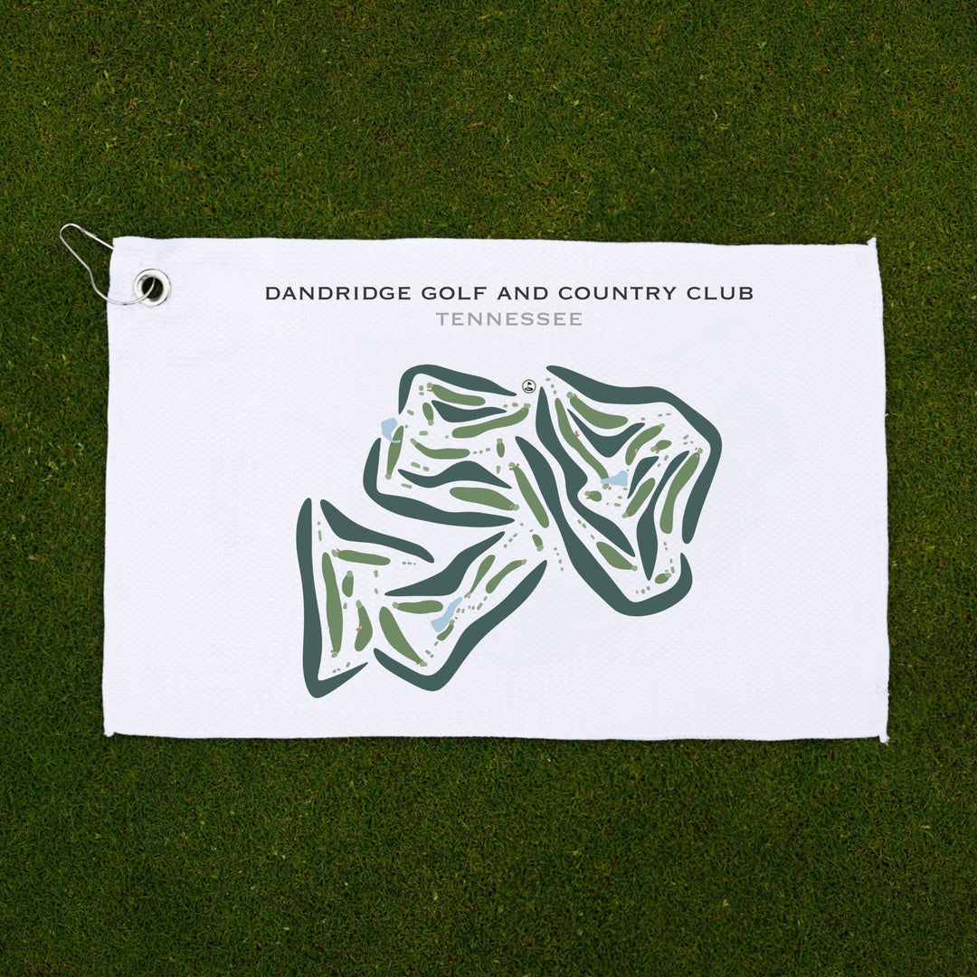 Dandridge Golf & Country Club, Tennessee - Printed Golf Courses