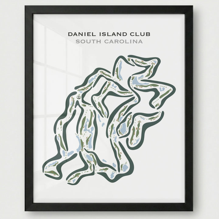 Daniel Island Golf Course, South Carolina - Printed Golf Courses