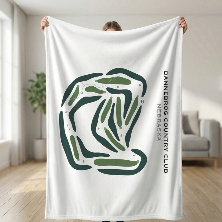 Dannebrog Country Club, Nebraska - Printed Golf Courses