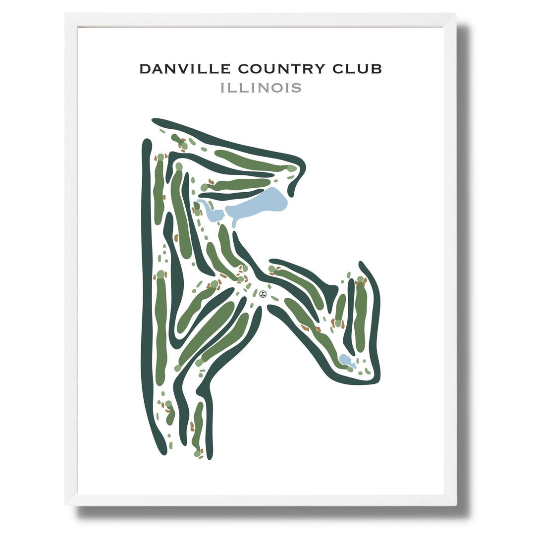 Danville Country Club, Illinois - Golf Course Prints