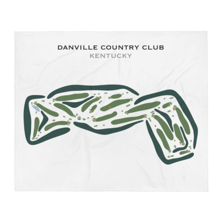 Danville Country Club, Kentucky - Printed Golf Courses