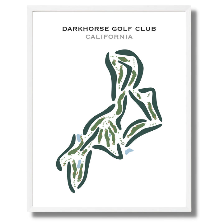 Darkhorse Golf Club, California - Printed Golf Courses