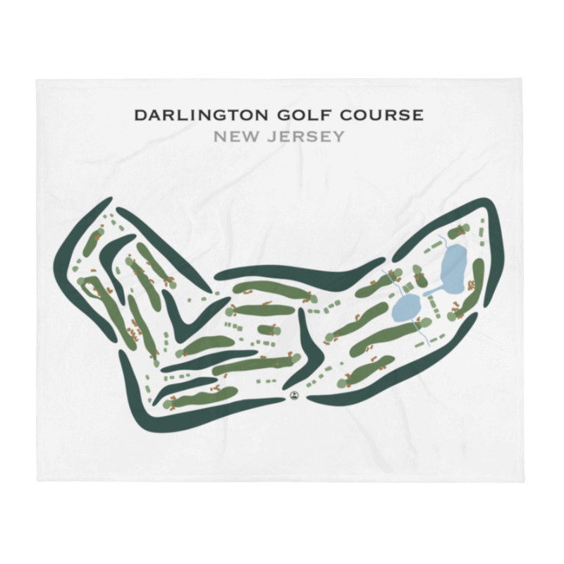 Darlington Golf Course, New Jersey - Printed Golf Courses