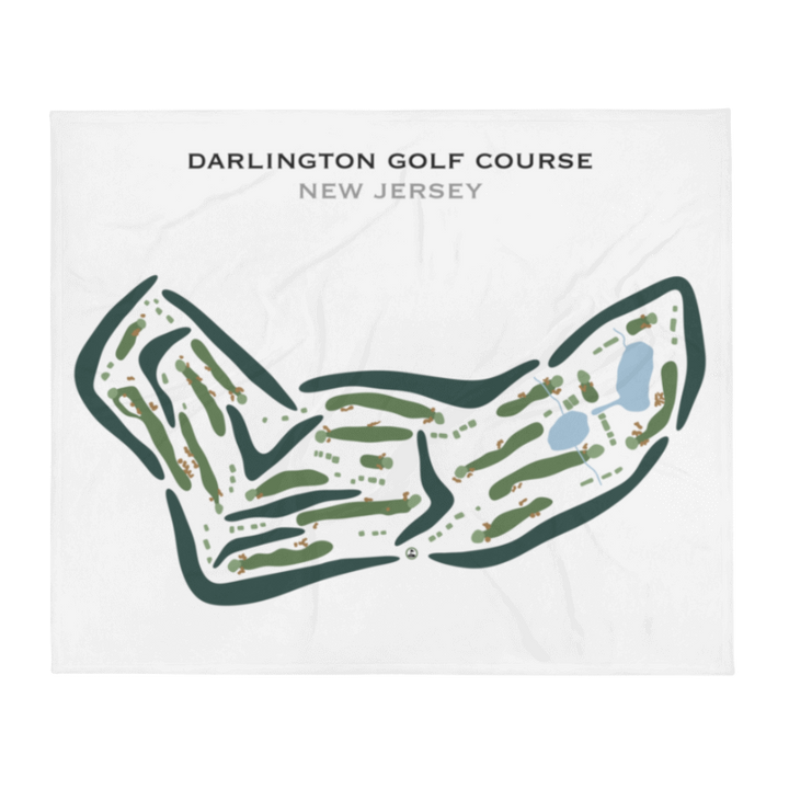 Darlington Golf Course, New Jersey - Printed Golf Courses