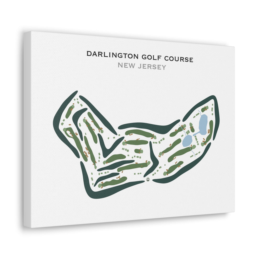 Darlington Golf Course, New Jersey - Printed Golf Courses