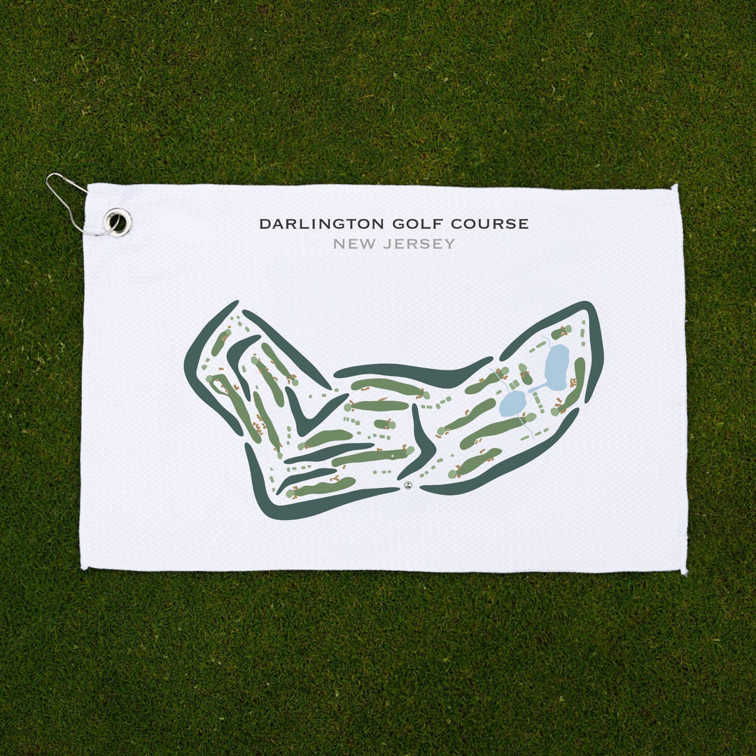 Darlington Golf Course, New Jersey - Printed Golf Courses