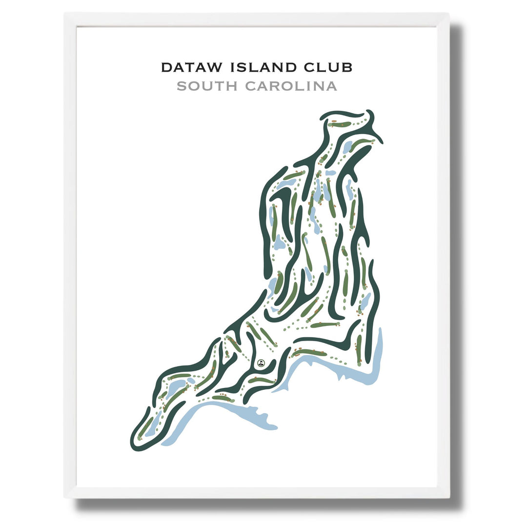 Dataw Island Club, South Carolina - Printed Golf Courses