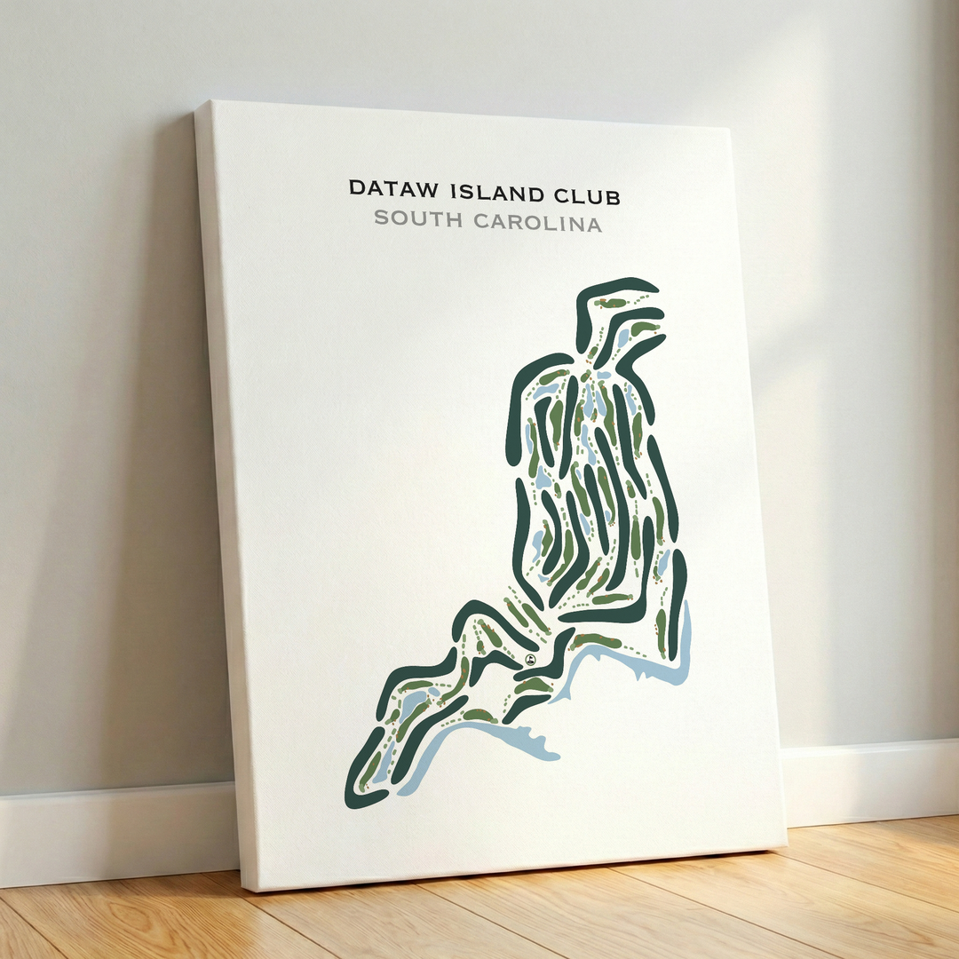 Dataw Island Club, South Carolina - Printed Golf Courses