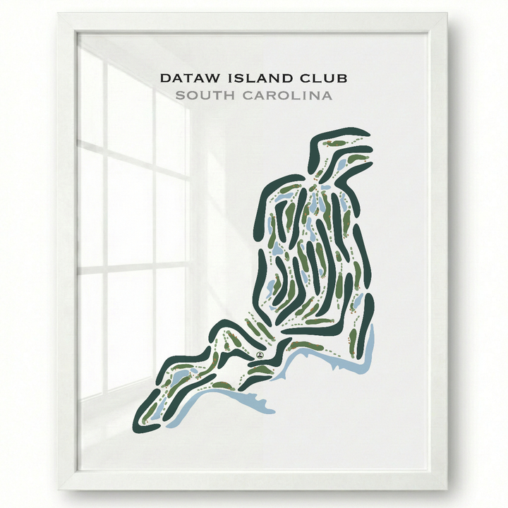 Dataw Island Club, South Carolina - Printed Golf Courses