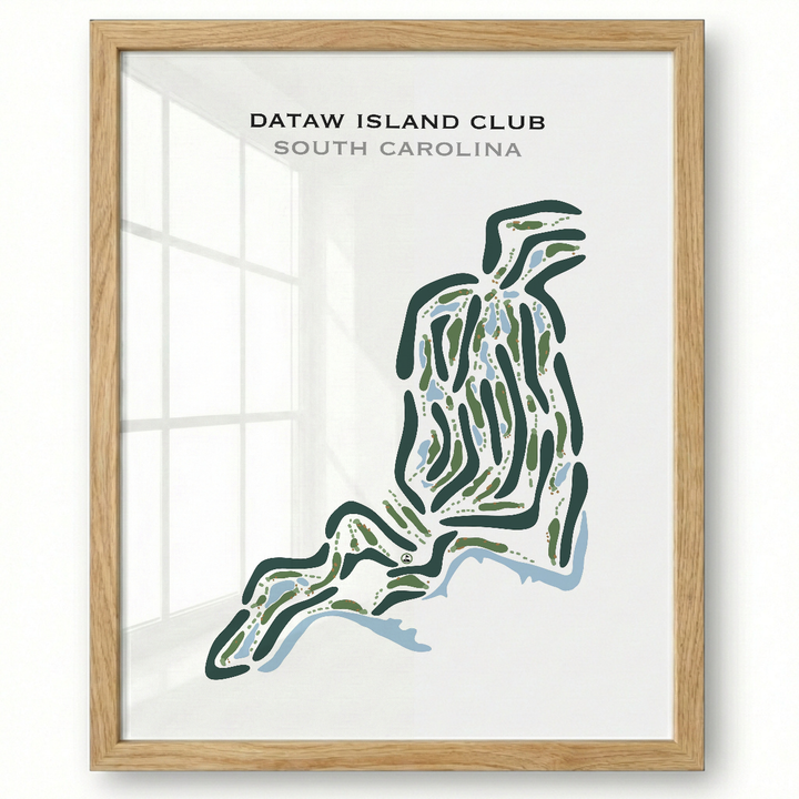Dataw Island Club, South Carolina - Printed Golf Courses