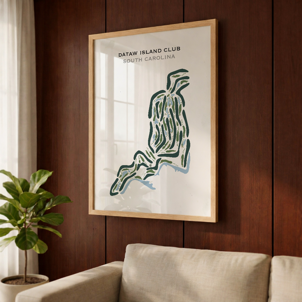 Dataw Island Club, South Carolina - Printed Golf Courses