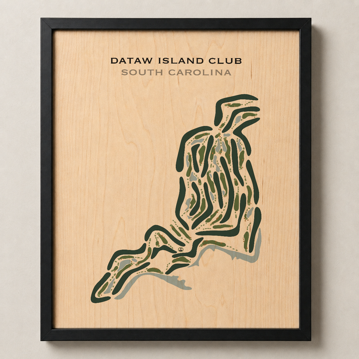 Dataw Island Club, South Carolina - Printed Golf Courses