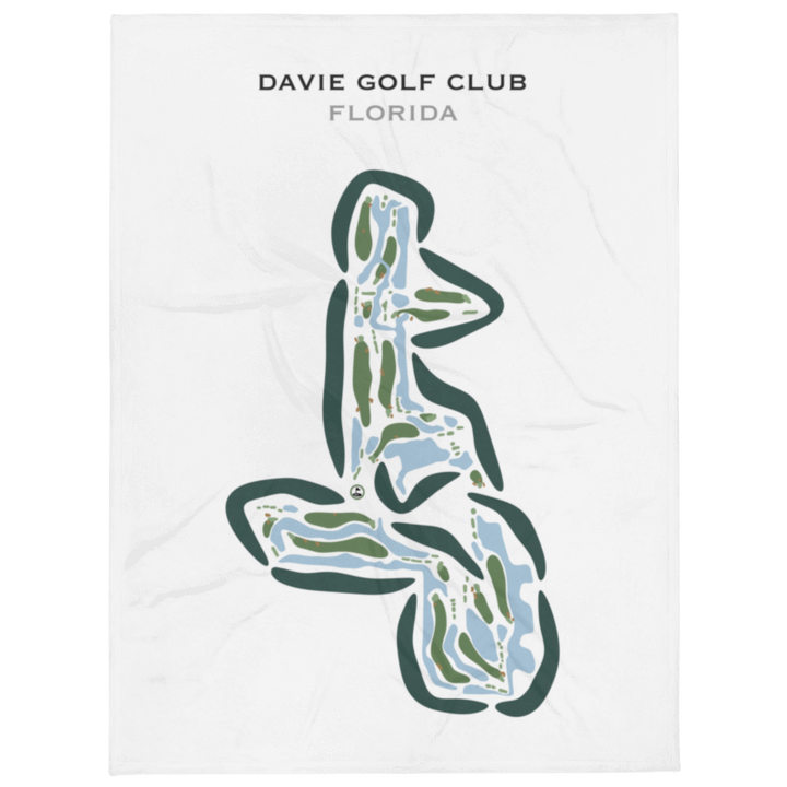 Davie Golf Club, Florida - Printed Golf Courses