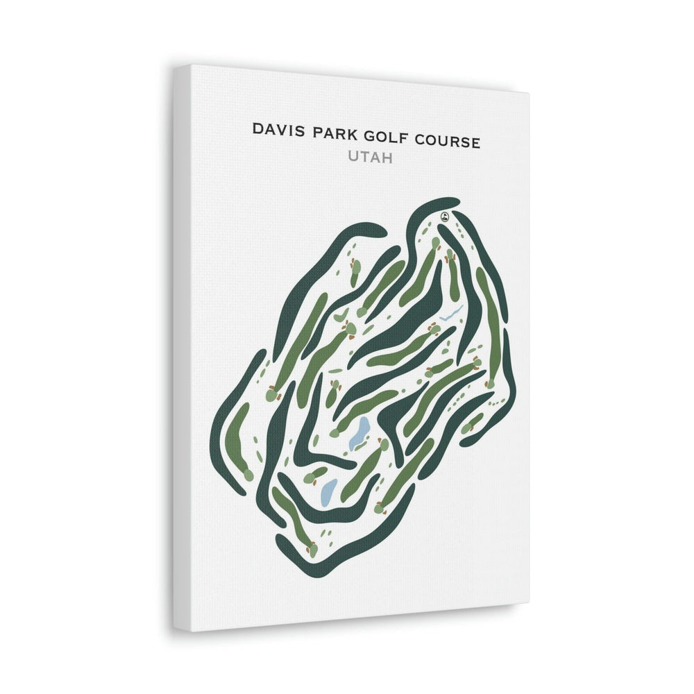 Davis Park Golf Course, Fruit Heights Utah - Printed Golf Courses - Golf Course Prints
