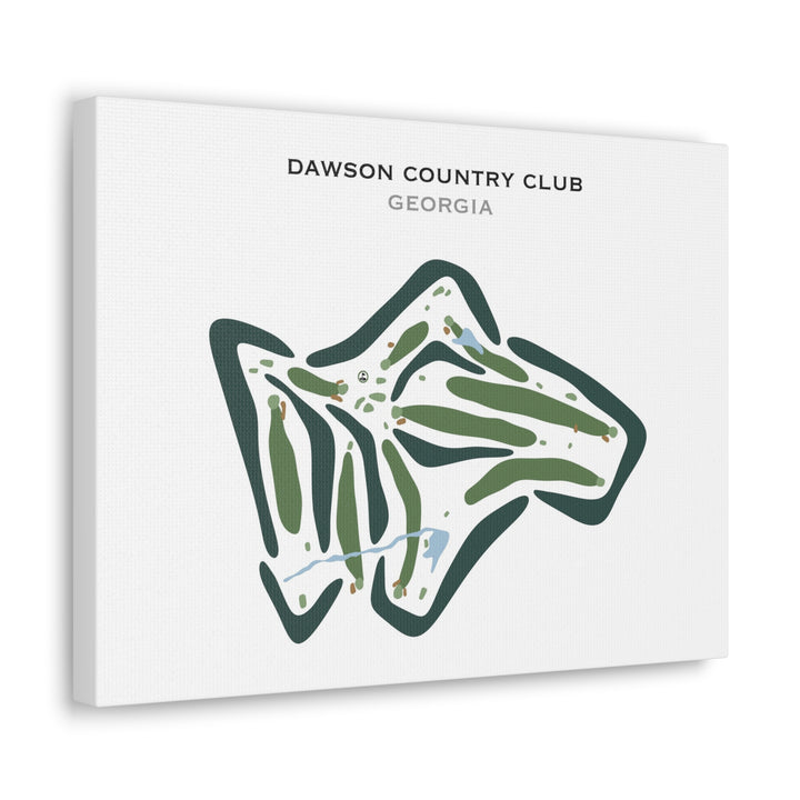 Dawson Country Club, Georgia - Printed Golf Courses