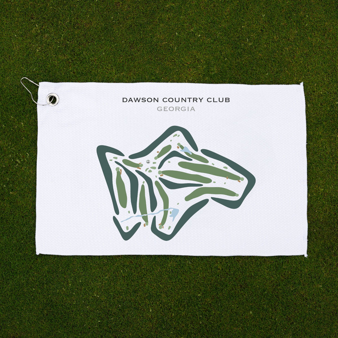 Dawson Country Club, Georgia - Printed Golf Courses