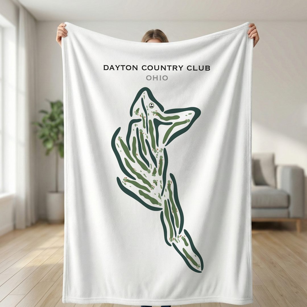 Dayton Country Club, Ohio - Printed Golf Courses