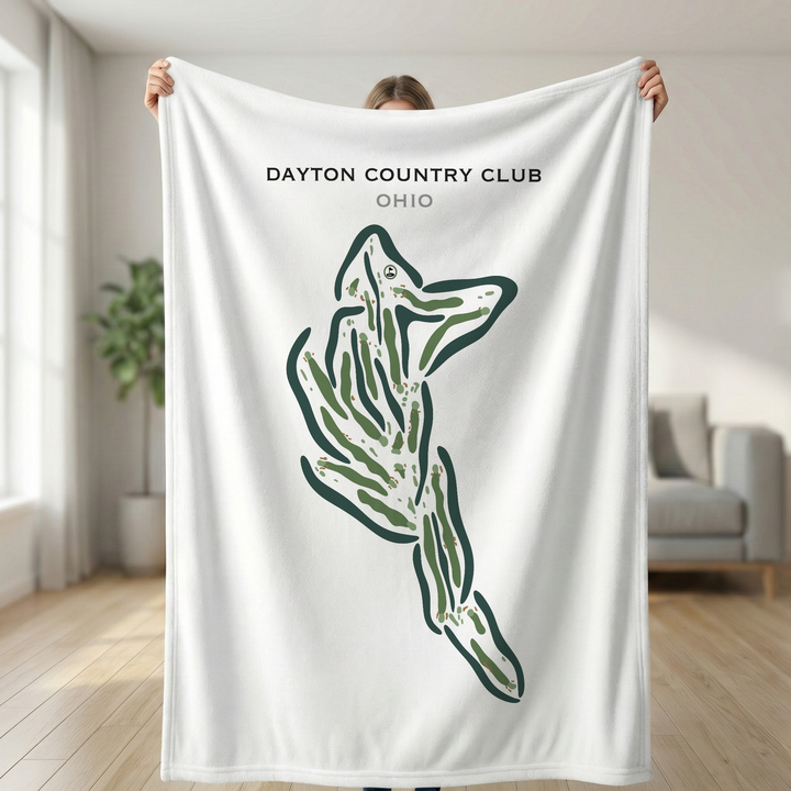Dayton Country Club, Ohio - Printed Golf Courses