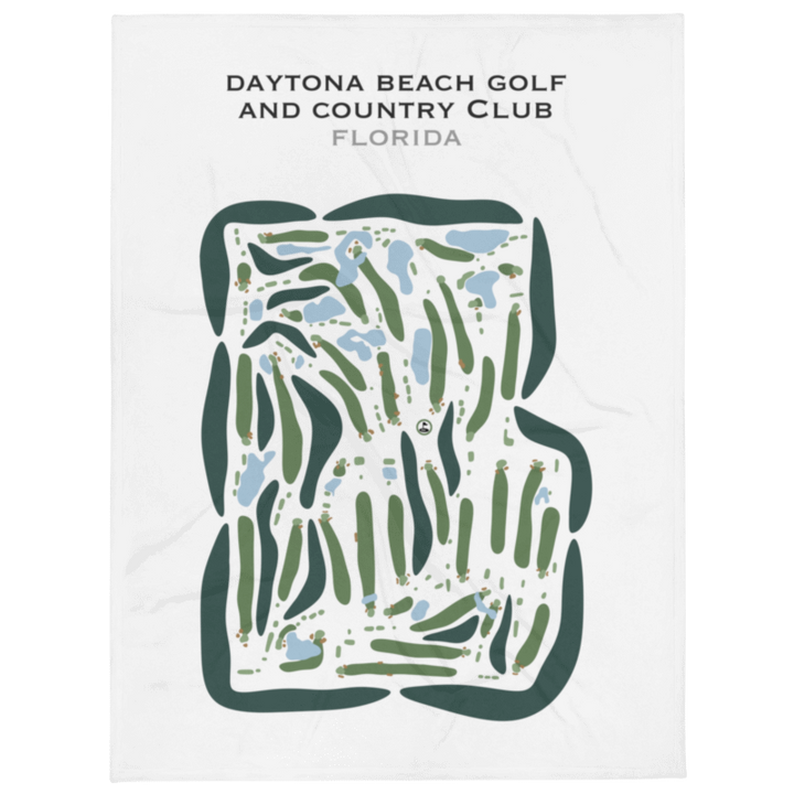 Daytona Beach Golf and Country Club, Florida - Printed Golf Courses