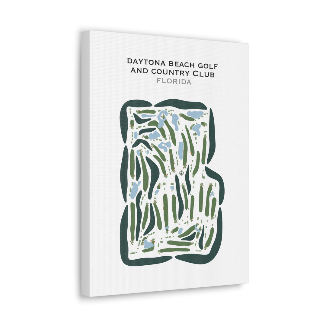 Daytona Beach Golf and Country Club, Florida - Printed Golf Courses