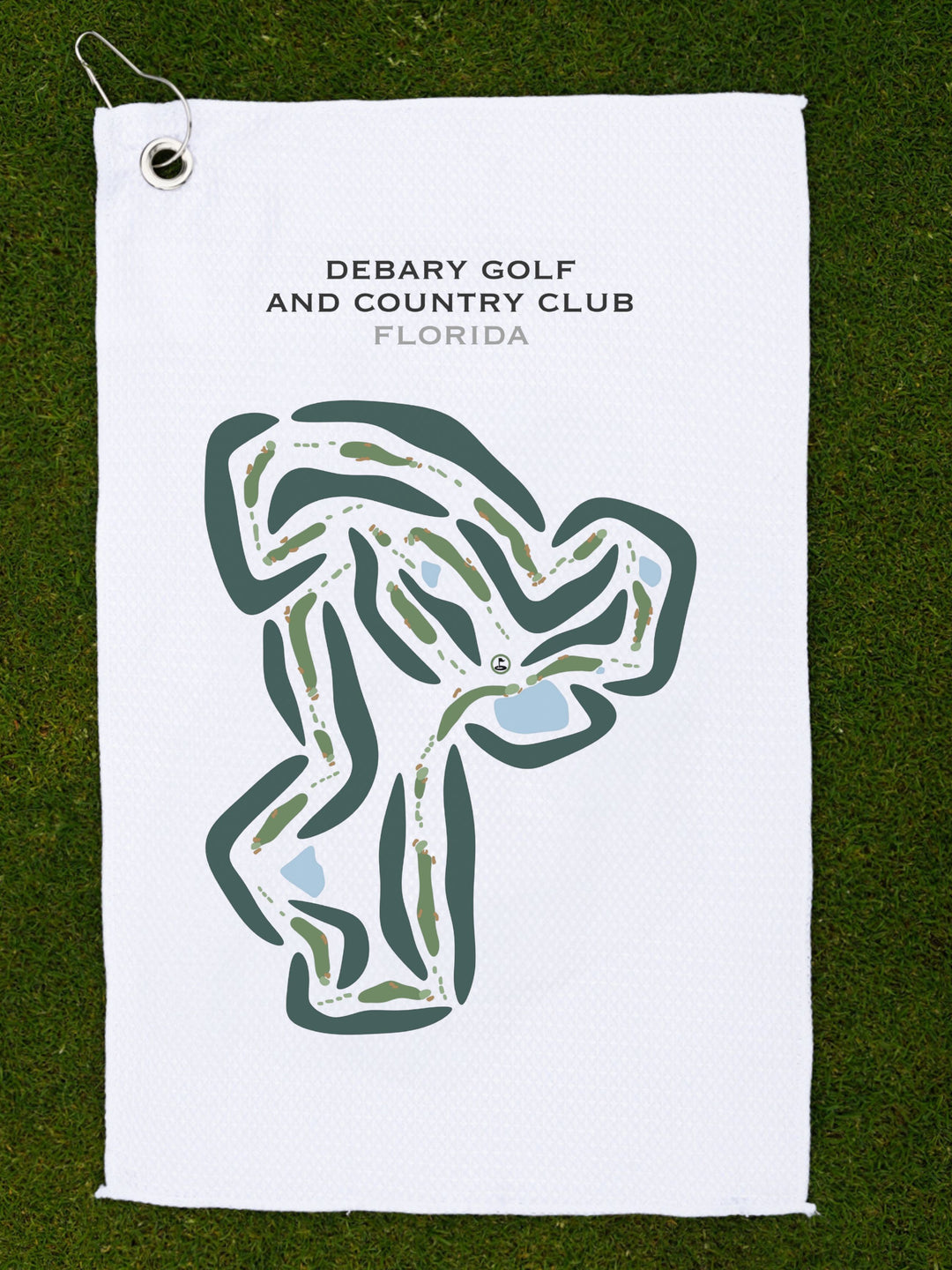 DeBary Golf & Country Club, Florida - Printed Golf Course