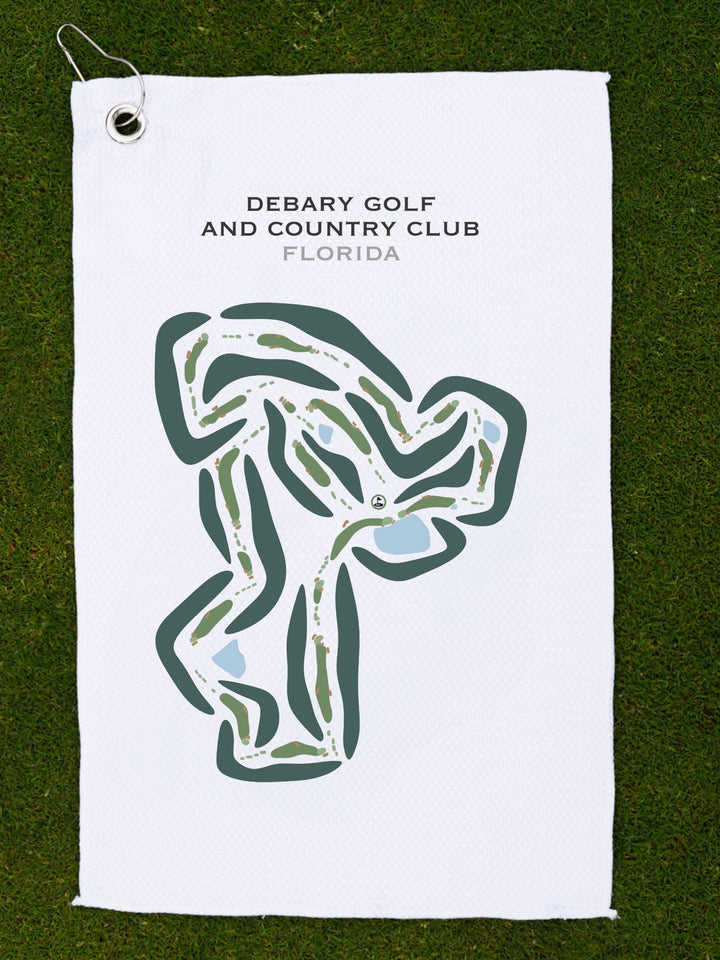 DeBary Golf & Country Club, Florida - Printed Golf Course