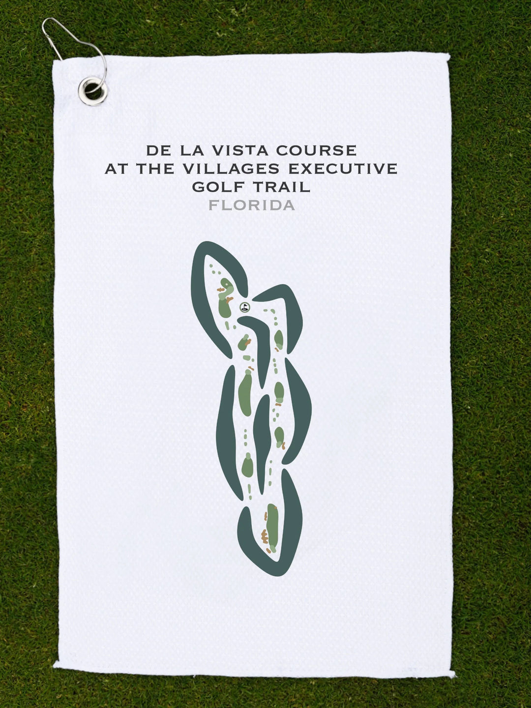 De La Vista Course at The Villages Executive Golf Trail, Florida - Printed Golf Courses