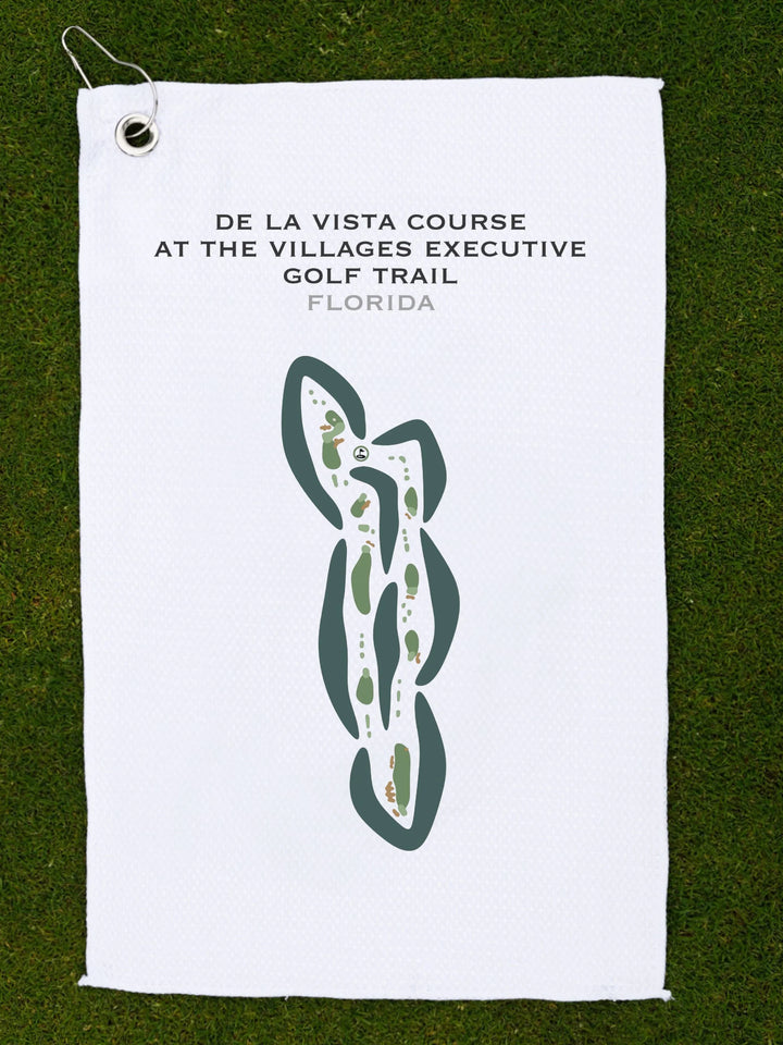 De La Vista Course at The Villages Executive Golf Trail, Florida - Printed Golf Courses