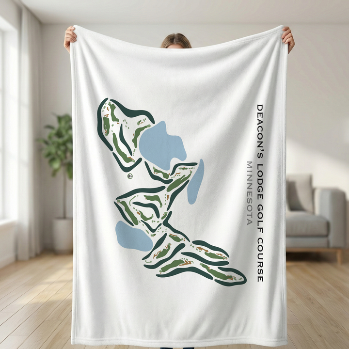 Deacon's Lodge Golf Course, Minnesota - Printed Golf Courses