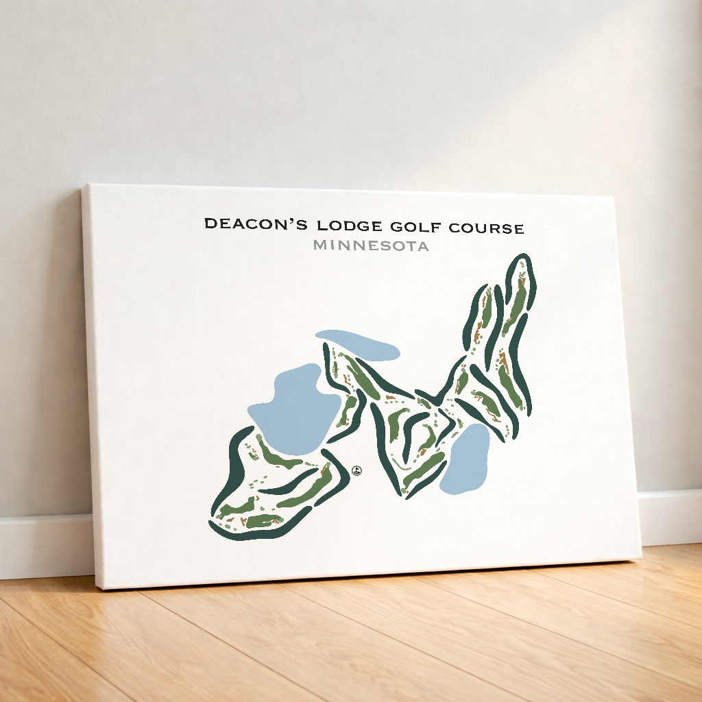 Deacon's Lodge Golf Course, Minnesota - Printed Golf Courses
