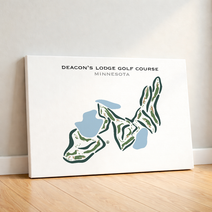 Deacon's Lodge Golf Course, Minnesota - Printed Golf Courses