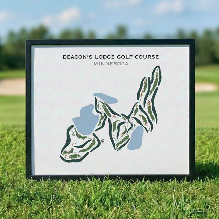 Deacon's Lodge Golf Course, Minnesota - Printed Golf Courses